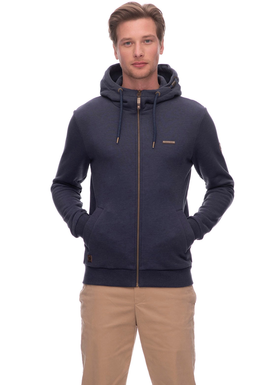 Ragwear Sweatjacke »NATTE ZIP CORE«, praktische Kapuze mit Kordelzug von Ragwear