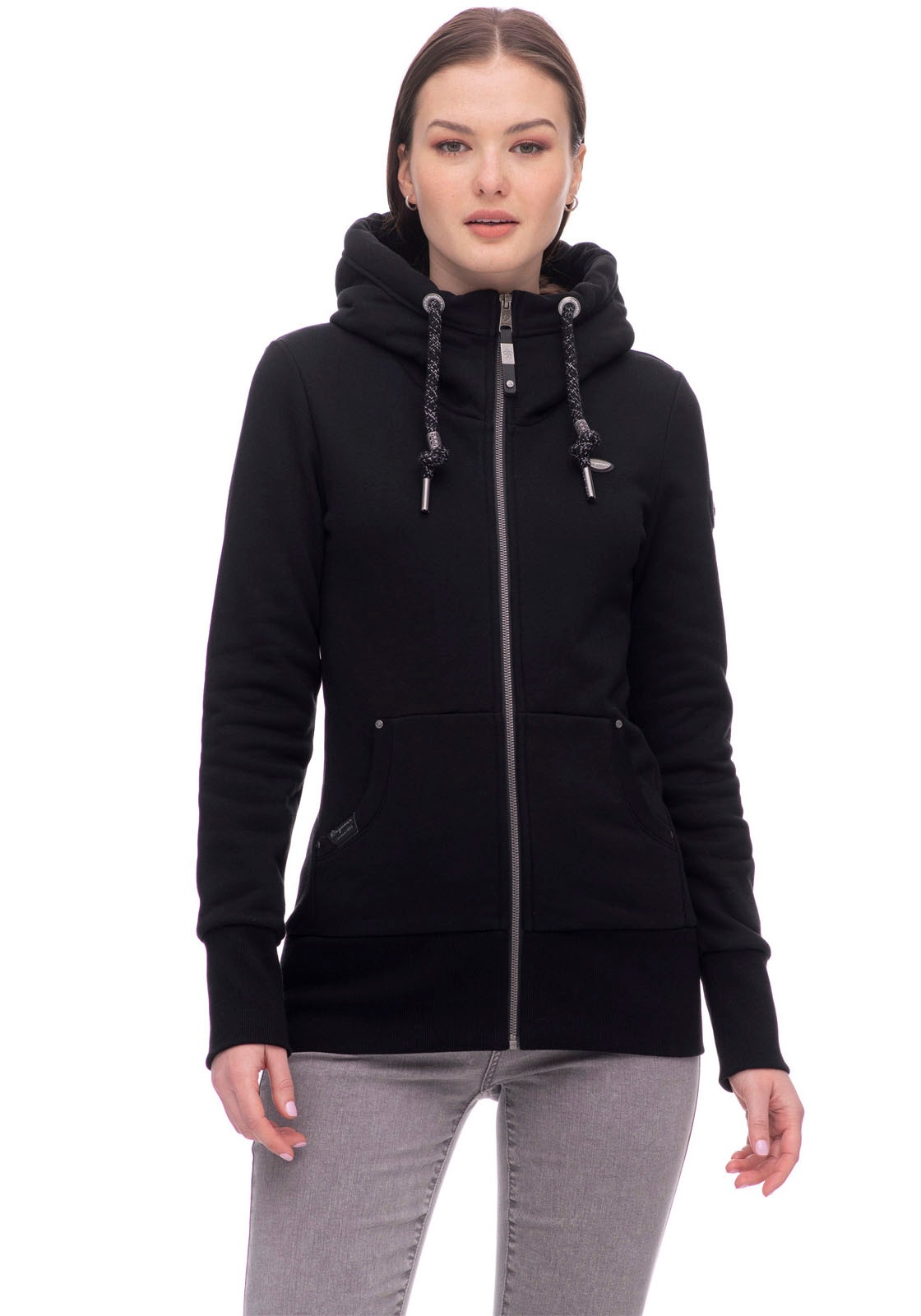 Ragwear Sweatjacke »NESKA ZIP CORE«, Kapuze mit Kordelzug und praktische Kängurutasche von Ragwear