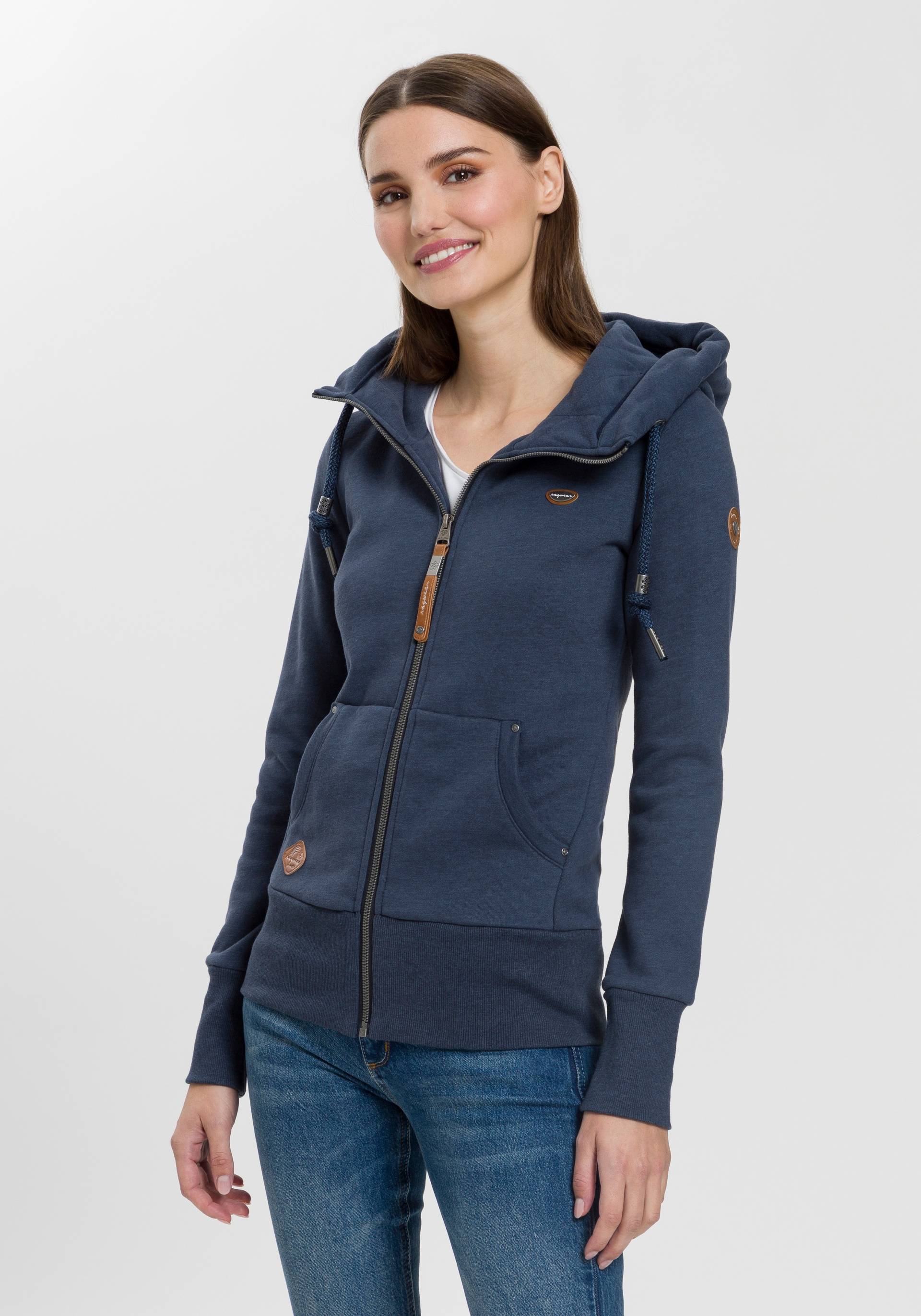 Ragwear Sweatjacke »NESKA ZIP O«, mit extra breiten Bündchen Ragwear Sweatjacke »NESKA ZIP O«, mit extra breiten Bündchen von Ragwear