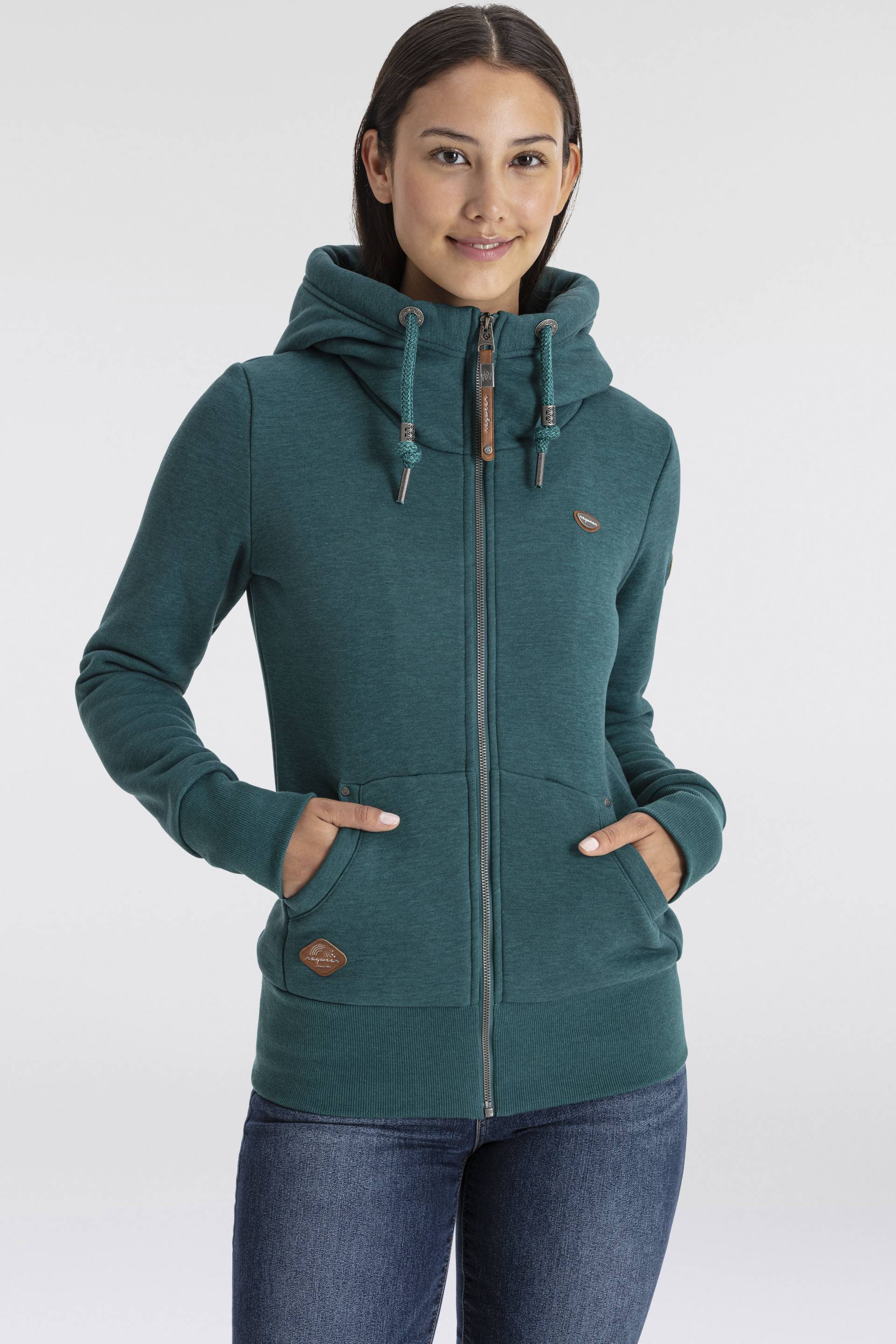 Ragwear Sweatjacke »NESKA ZIP O«, mit extra breiten Bündchen Ragwear Sweatjacke »NESKA ZIP O«, mit extra breiten Bündchen von Ragwear