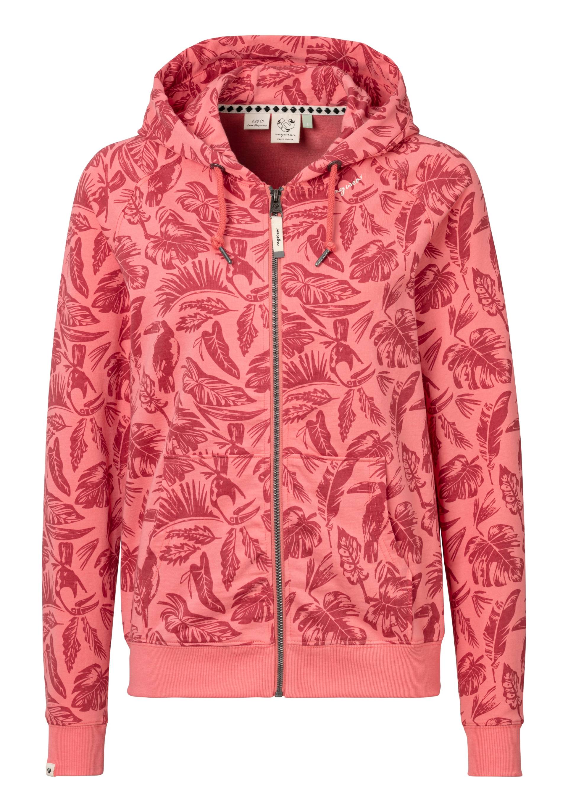 Ragwear Sweatjacke »ROSEMERIE SUMMER GOTS«, mit Reissverschluss und praktischer Kapuze von Ragwear