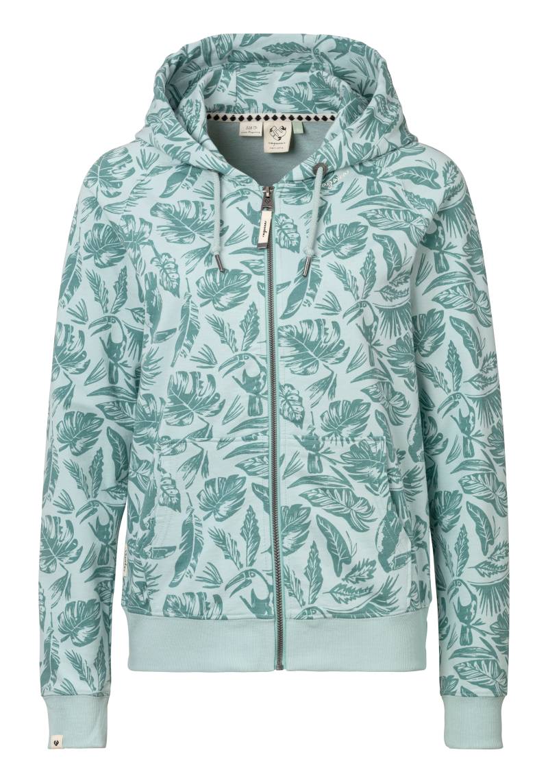 Ragwear Sweatjacke »ROSEMERIE SUMMER GOTS«, mit Reissverschluss und praktischer Kapuze von Ragwear