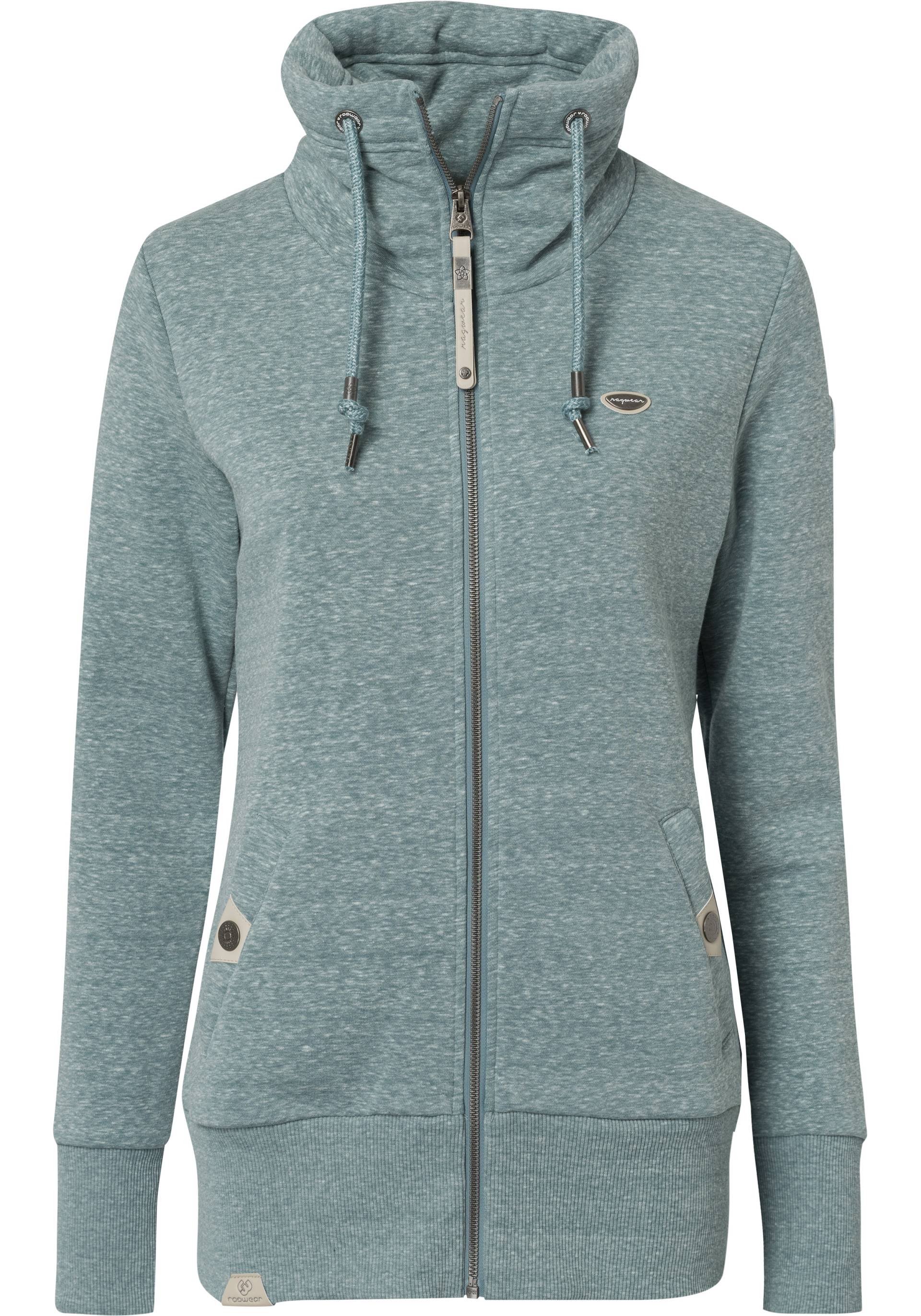 Ragwear Sweatjacke »RYLIE ZIP O«, Jacke mit extra breiten Bündchen von Ragwear