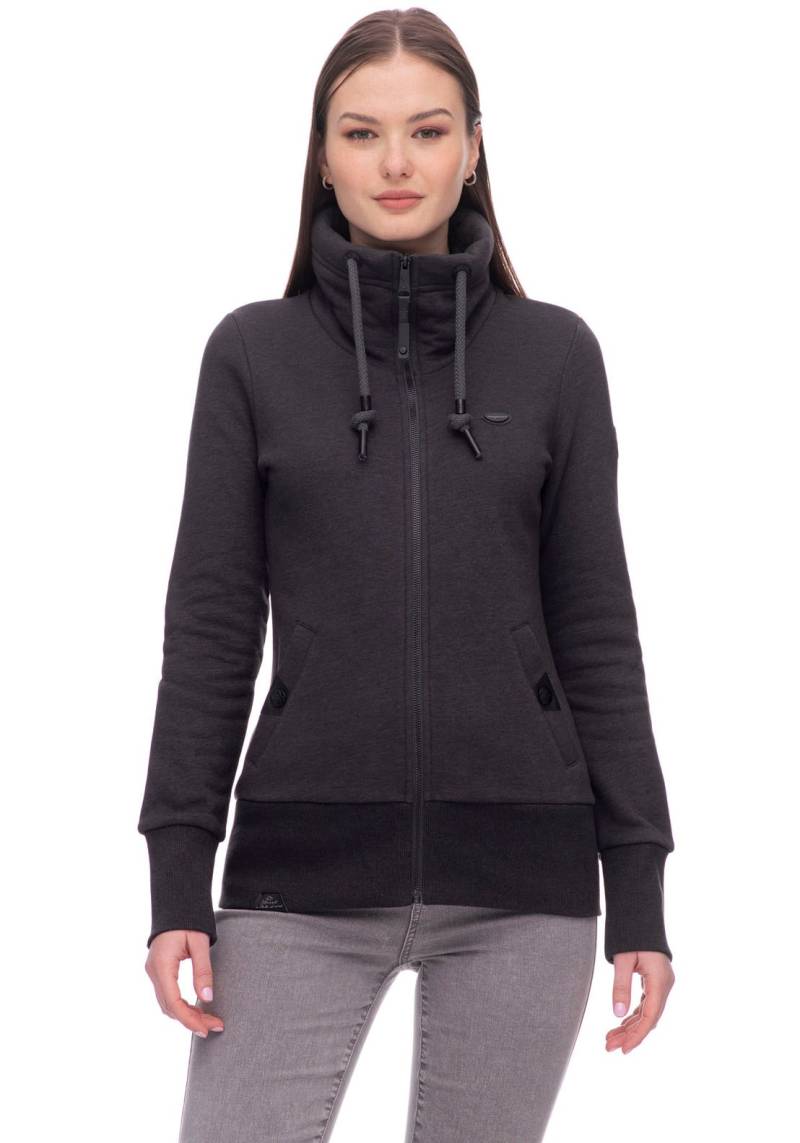 Ragwear Sweatjacke »RYLIE ZIP CORE«, Stehkragen mit Kordelzug und seitliche Eingrifftaschen von Ragwear