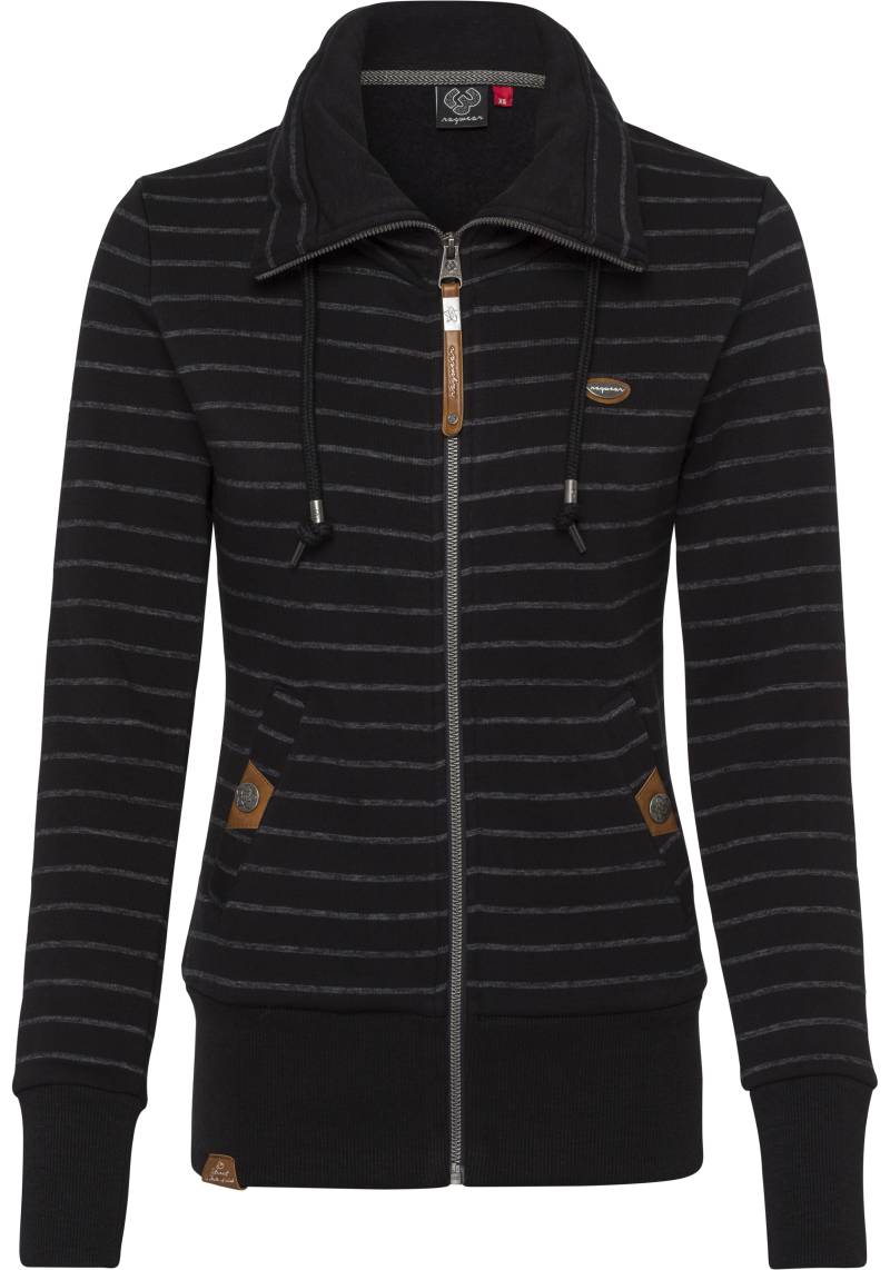 Ragwear Sweatjacke »RYLIE ZIP STRIPE O«, im Streifen-Design von Ragwear