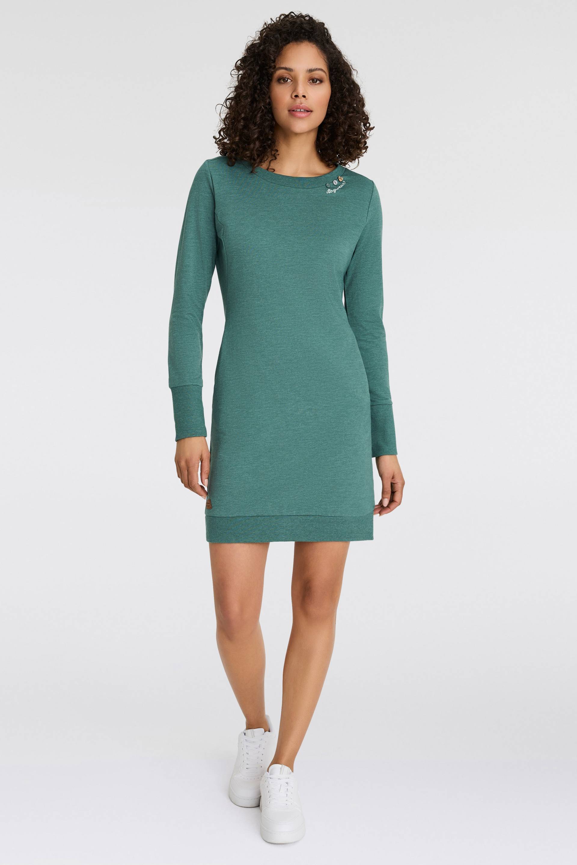 Ragwear Sweatkleid »MENITA O«, mit veganer 3 Knopf-Applikation Ragwear Sweatkleid »MENITA O«, mit veganer 3 Knopf-Applikation von Ragwear
