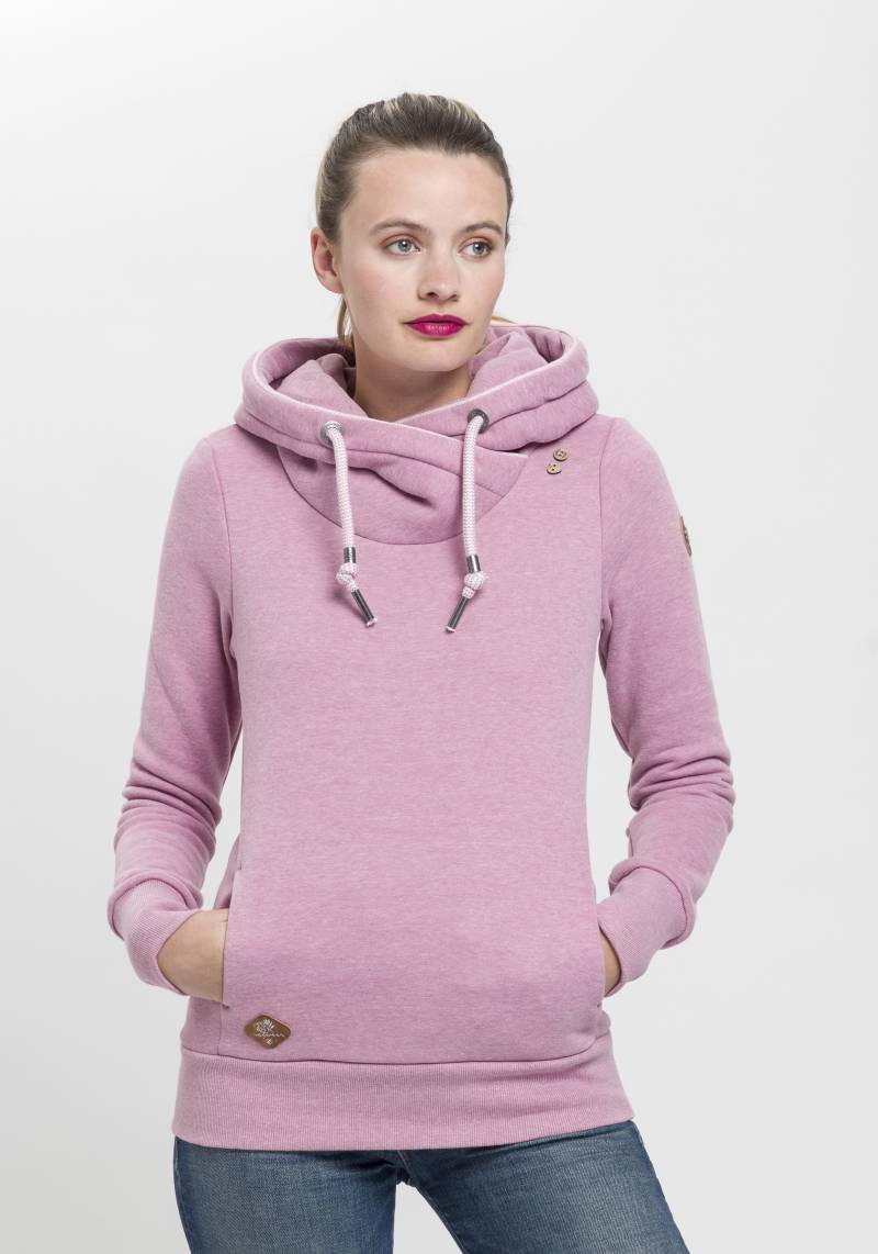 Ragwear Kapuzensweatshirt »GRIPYBUTTON«, Sweater mit rustikalen Kordel-Akzenten von Ragwear