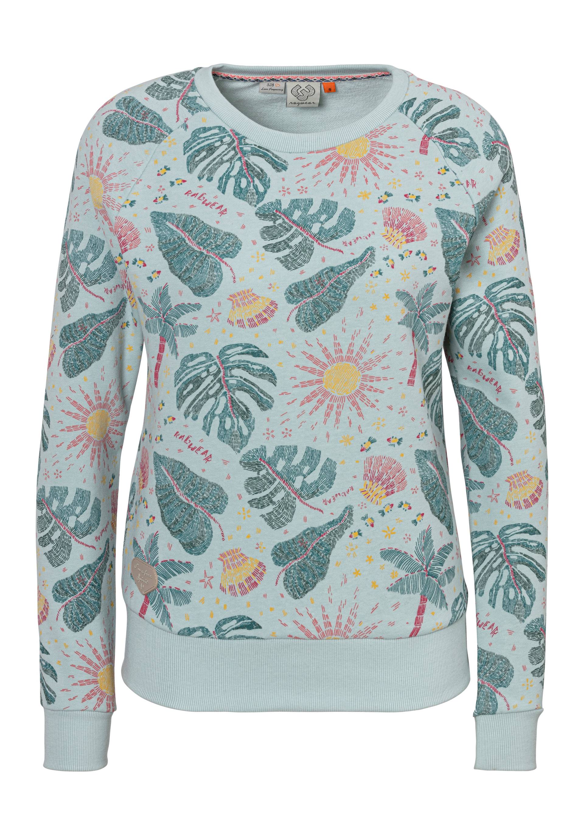 Ragwear Sweatshirt »JOHANKA PRINT«, mit sommerlichem Alloverdruck von Ragwear