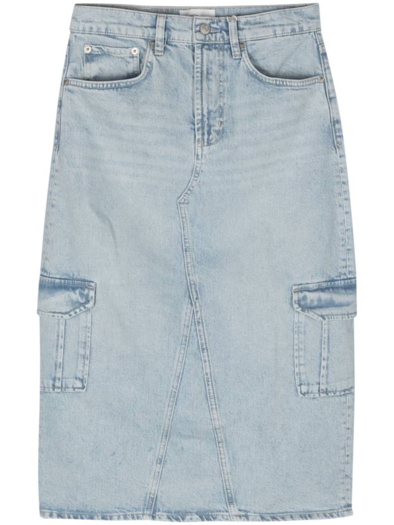 Rails Highland Cargo denim skirt - Blue von Rails