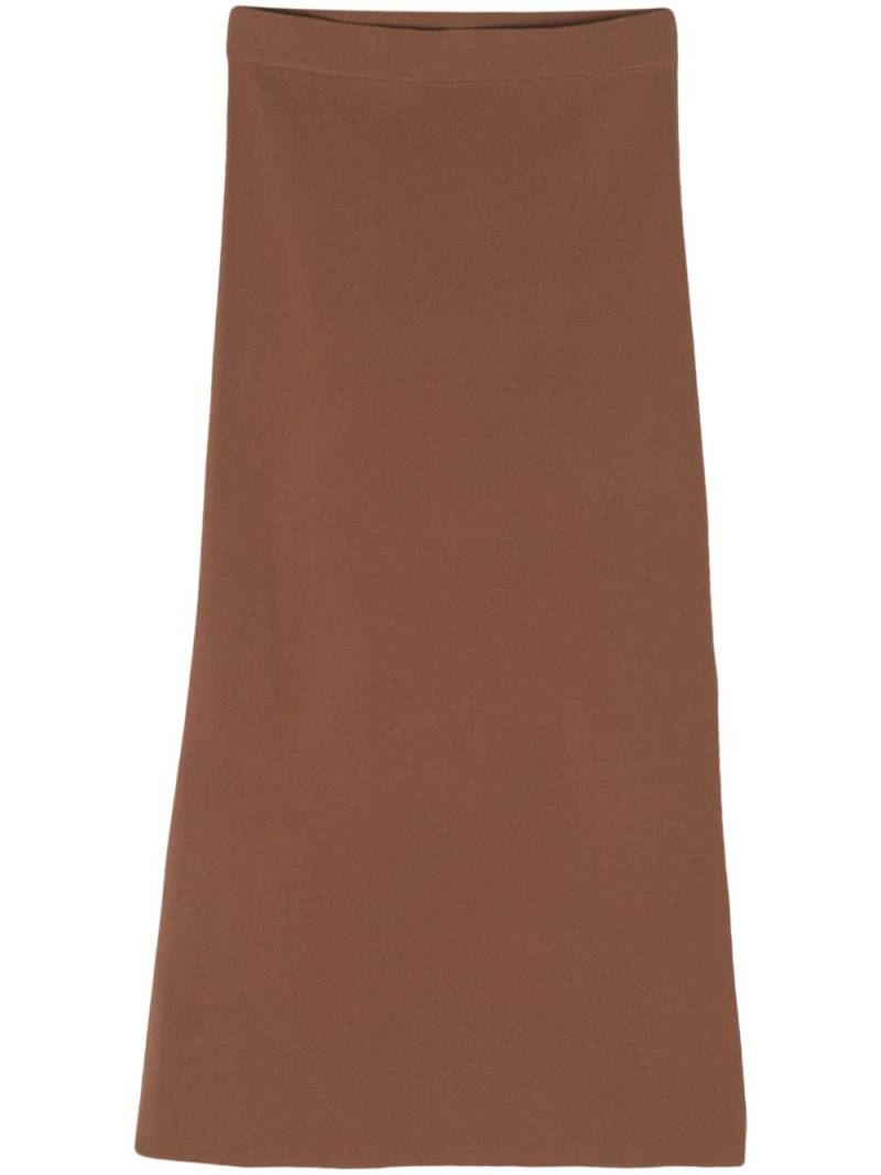 Rails side-slit knitted skirt - Brown von Rails