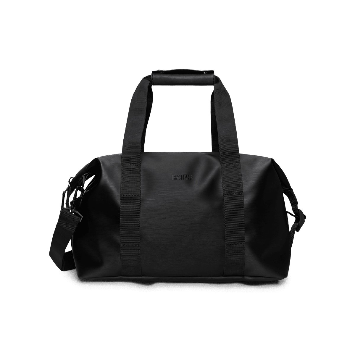 Hilo Weekend Bag Small W3, Black Grain von Rains