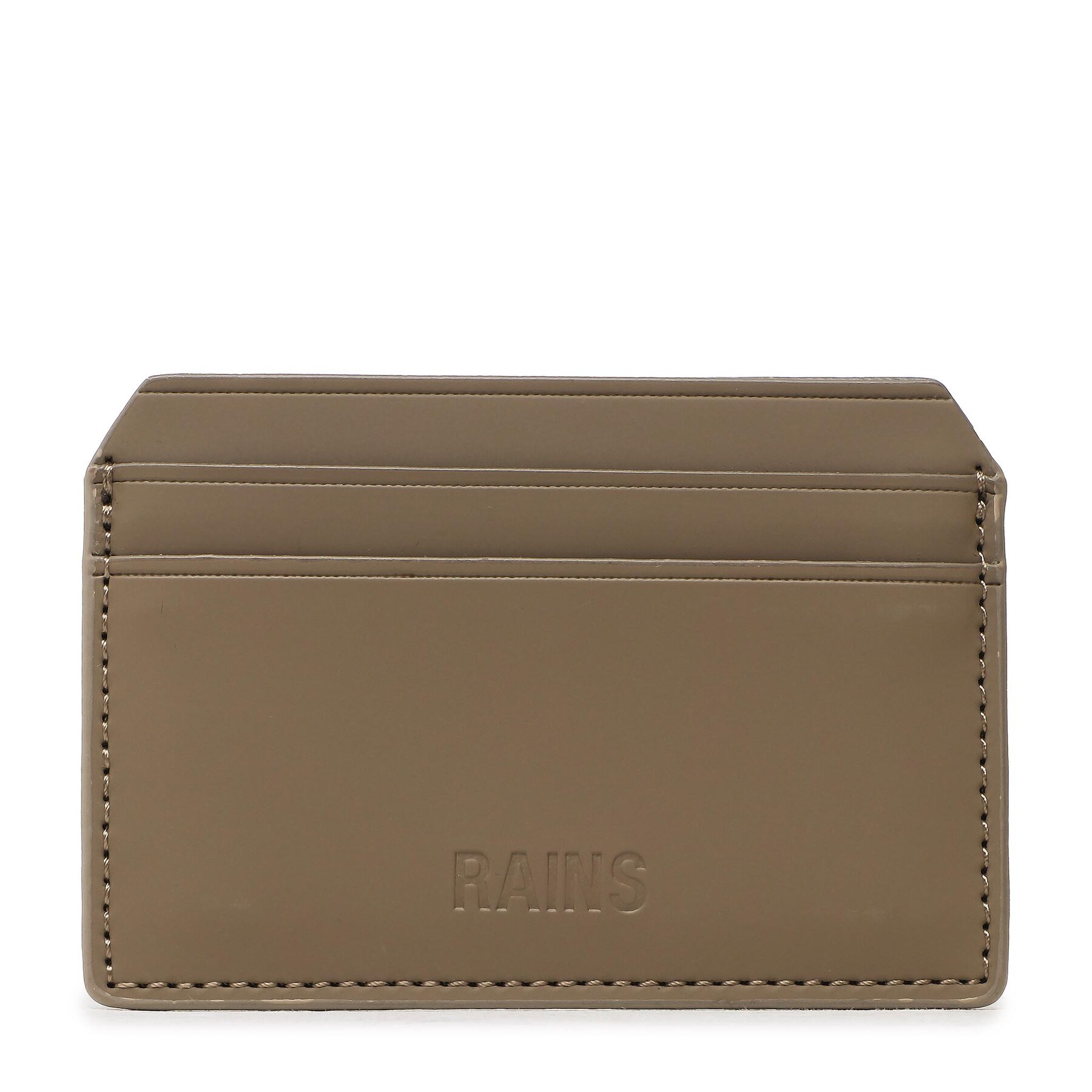 Kreditkartenetui Rains Card Holder 16240 Khakifarben von Rains