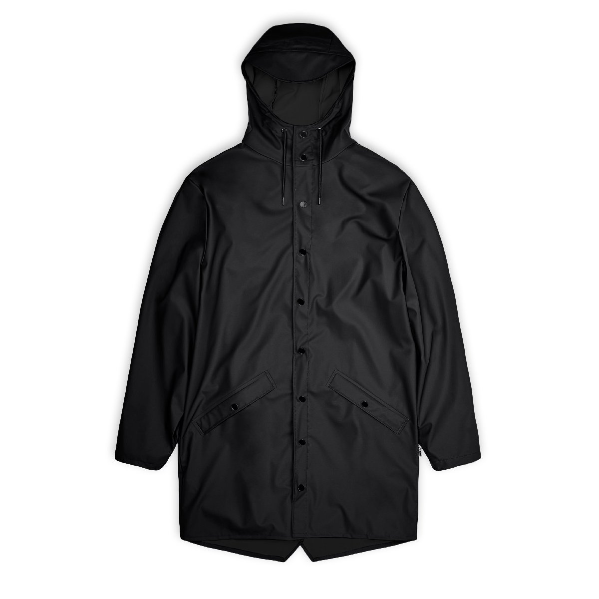 Long Jacket W3 M, Schwarz von Rains