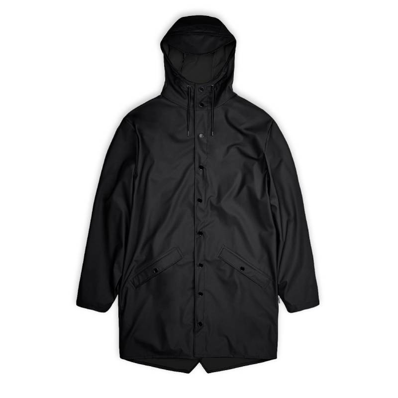 Long Jacket W3 XL, Schwarz von Rains