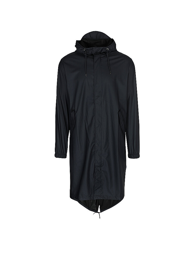 RAINS Parka - Regenjacke blau | L von Rains