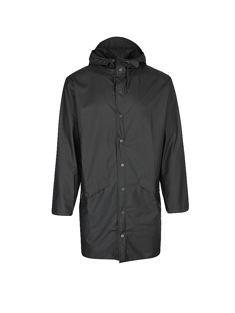 RAINS Parka - Regenjacke schwarz | M von Rains