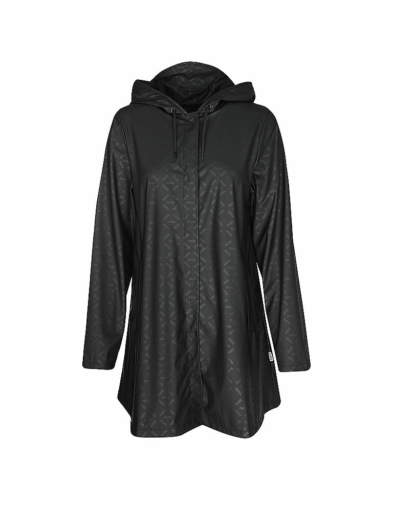 RAINS Regenjacke schwarz | L von Rains