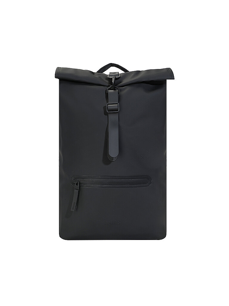 RAINS Rucksack ROLLTOP W3 schwarz von Rains