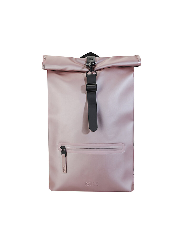 RAINS Rucksack ROLLTOP W3 silber von Rains