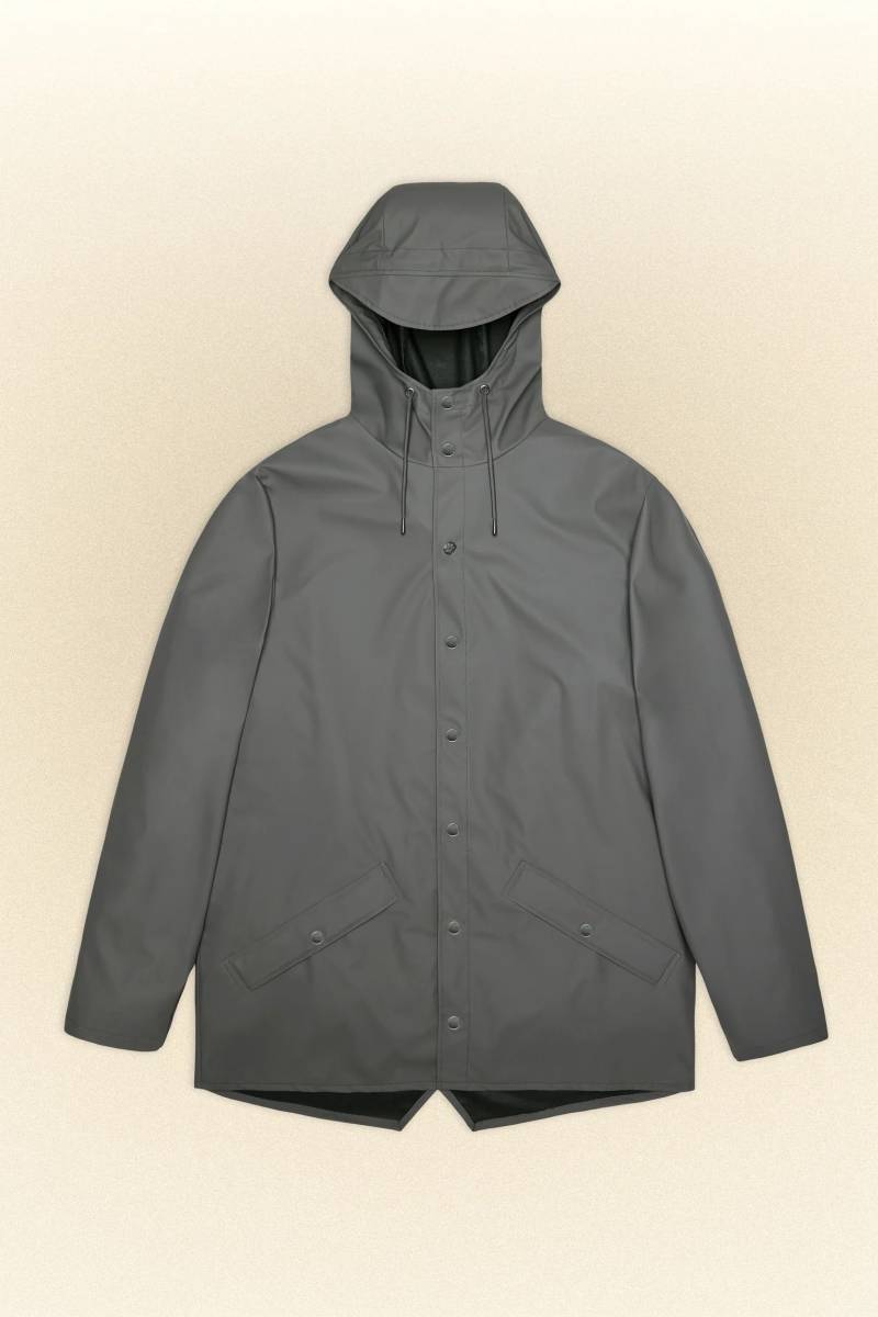 Rains 12020 Long Jacket-S S von Rains