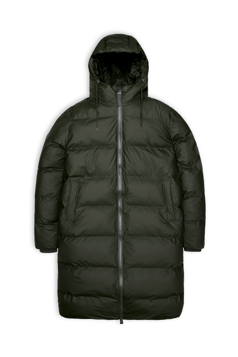 Rains 15130-Alta Long Puffer Jacket-XS XS von Rains