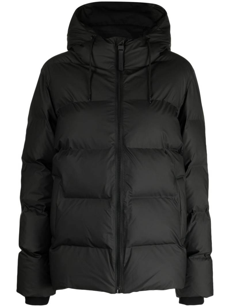 Rains Alta quilted padded jacket - Black von Rains