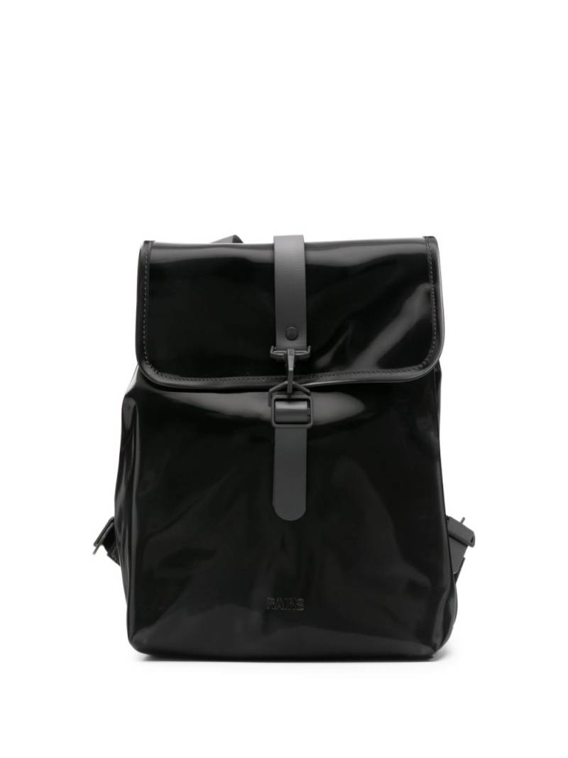 Rains Bucket backpack - Black von Rains