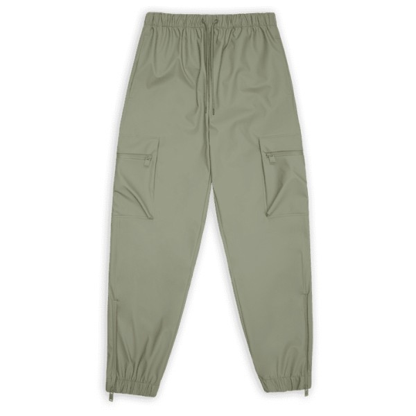 Rains - Cargo Rain Pants Regular W3 - Regenhose Gr L oliv von Rains