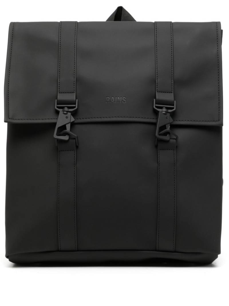 Rains MSN mini backpack - Black von Rains