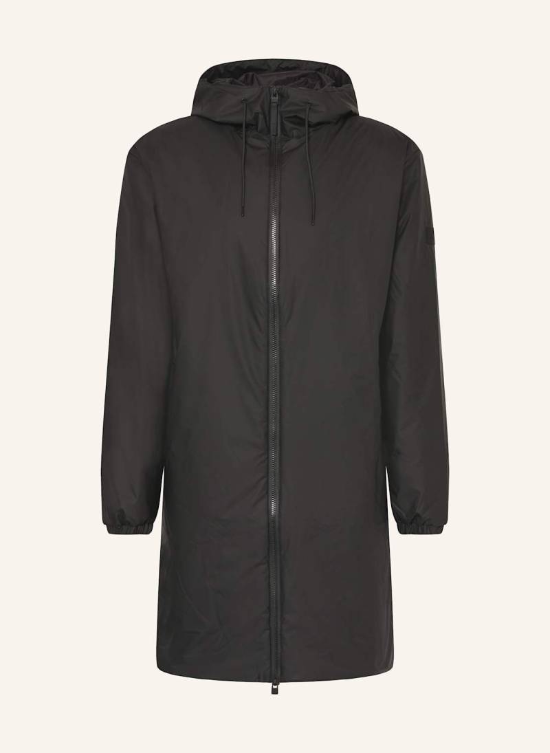 Rains Regenmantel schwarz Rains Regenmantel schwarz von Rains