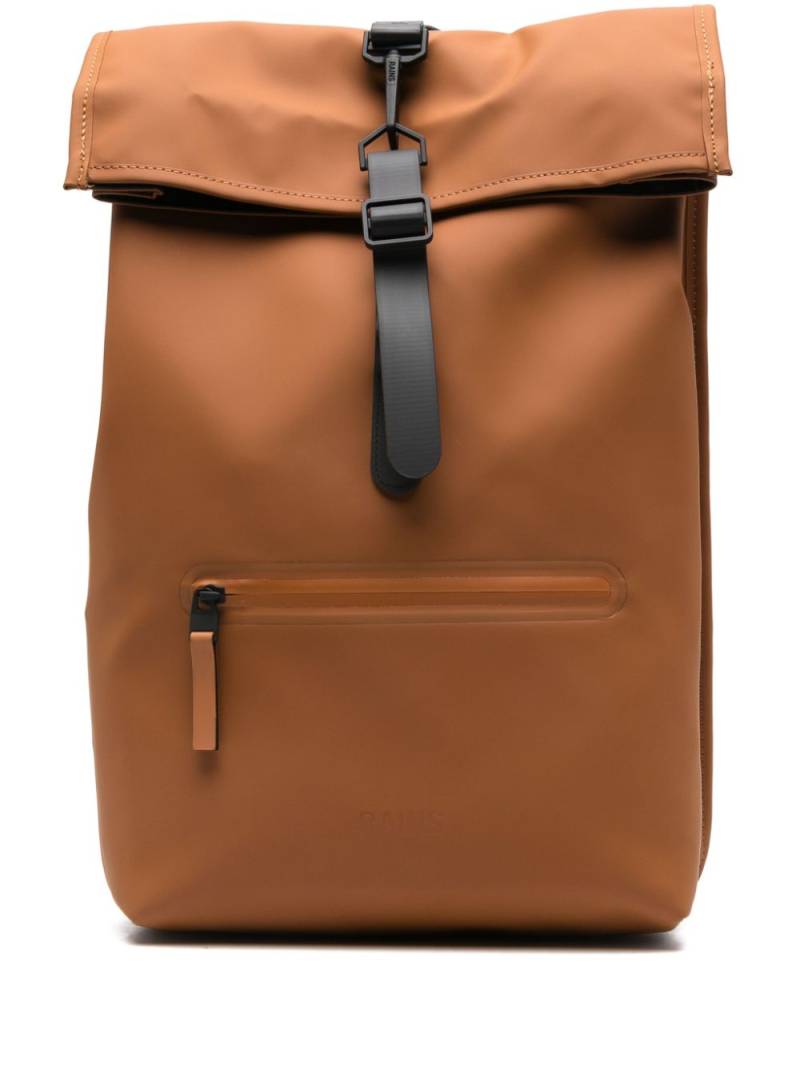 Rains Rolltop Rucksack backpack - Brown von Rains