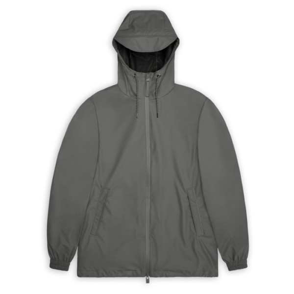 Rains - Storm Breaker W3 - Regenjacke Gr L grau von Rains