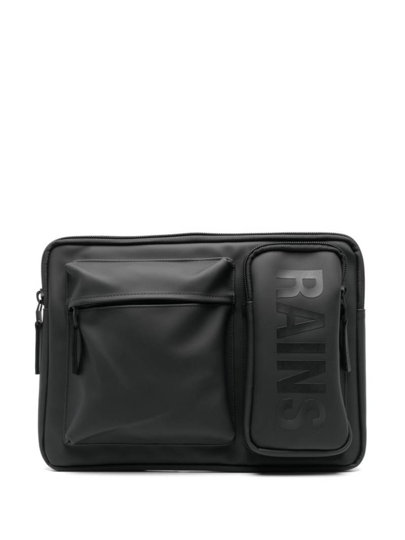 Rains Texel laptop bag 16" - Black von Rains