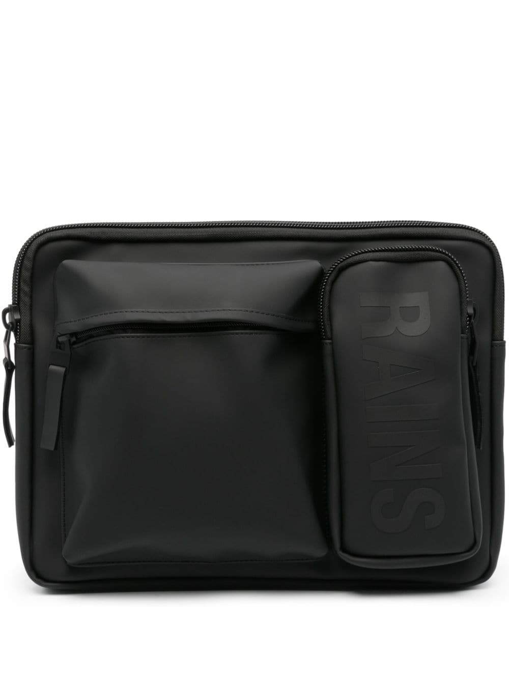 Rains Texel waterproof laptop bag - Black von Rains