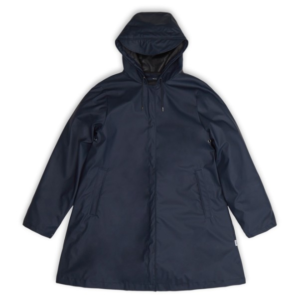 Rains - Women's A-Line W Jacket W3 - Regenjacke Gr M blau von Rains