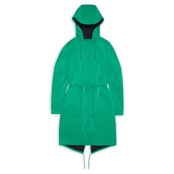 Rains - Women's String W Parka W3 - Regenjacke Gr L türkis von Rains