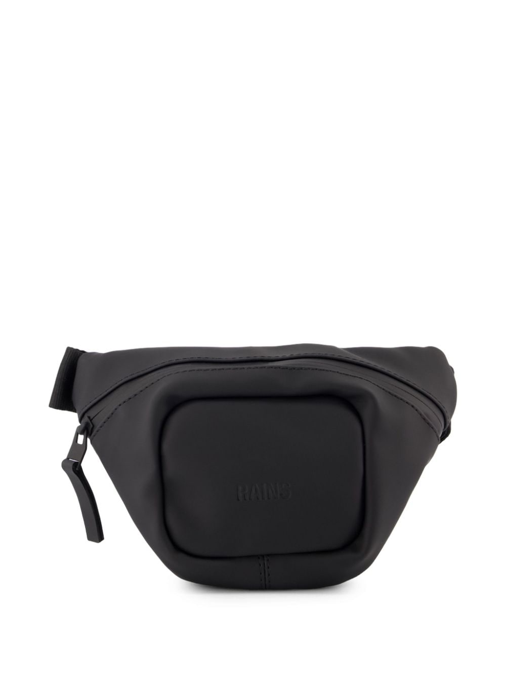 Rains logo belt bag - Black von Rains