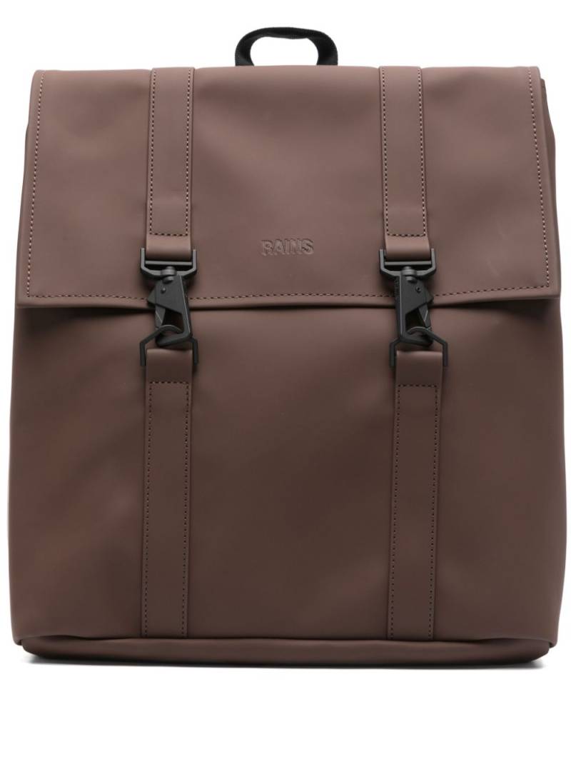 Rains mini MSN backpack - Brown von Rains