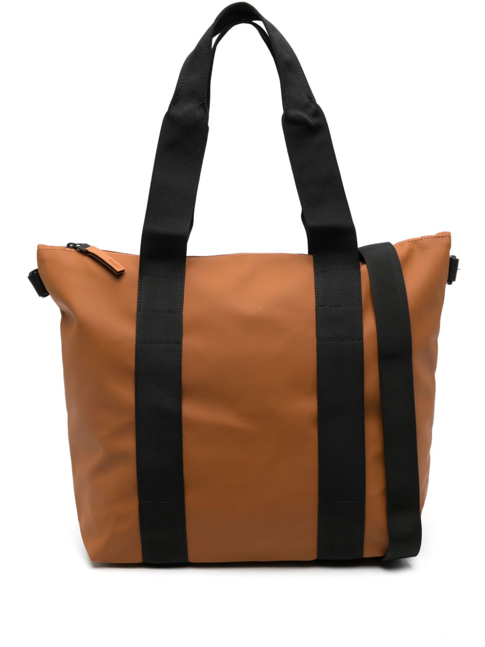 Rains mini W3 tote bag - Brown von Rains