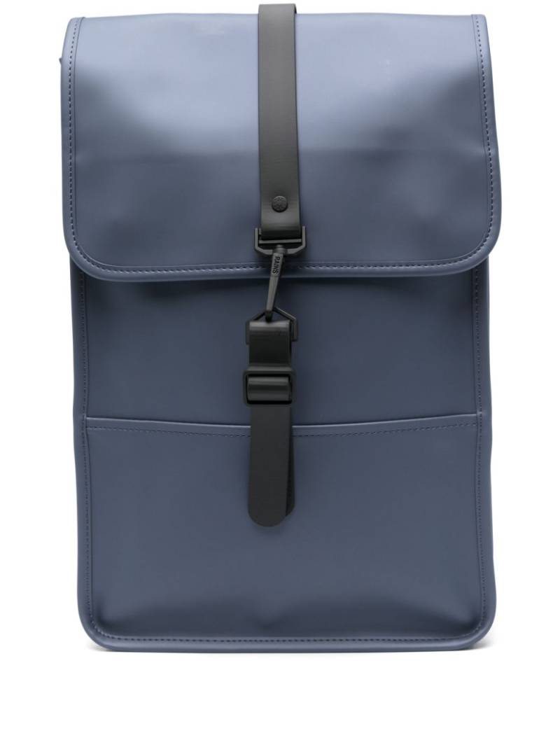 Rains mini waterproof backpack - Blue von Rains