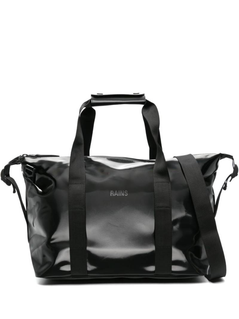 Rains small Hilo luggage bag - Black von Rains