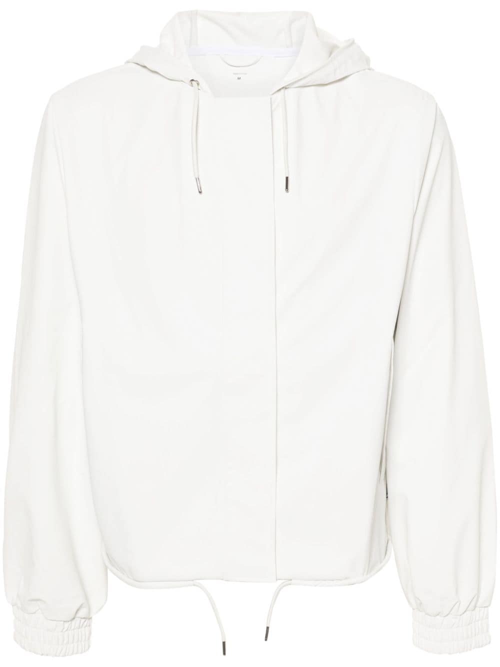 Rains zip-up hooded jacket - White von Rains