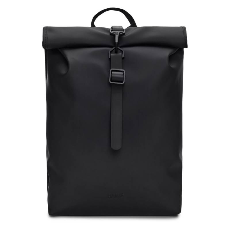 Rolltop Backpack Mini W3, Schwarz von Rains