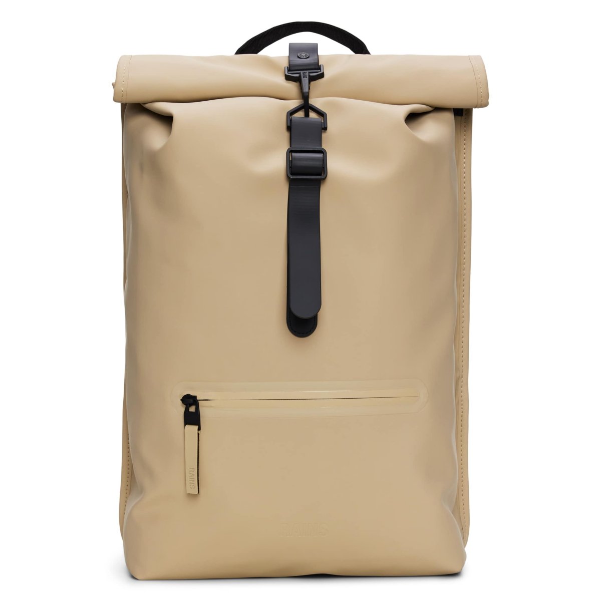 Rolltop Backpack W3, Beige von Rains