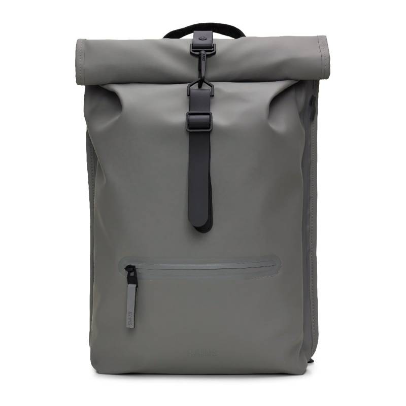 Rolltop Backpack W3, Grau von Rains