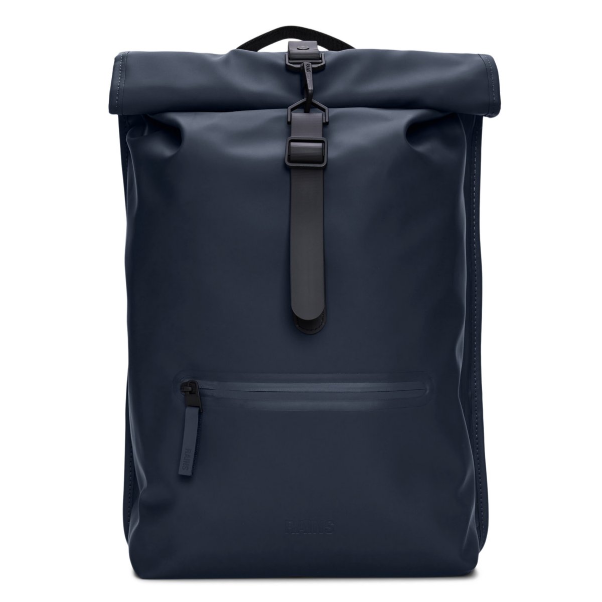 Rolltop Backpack W3, Navy von Rains