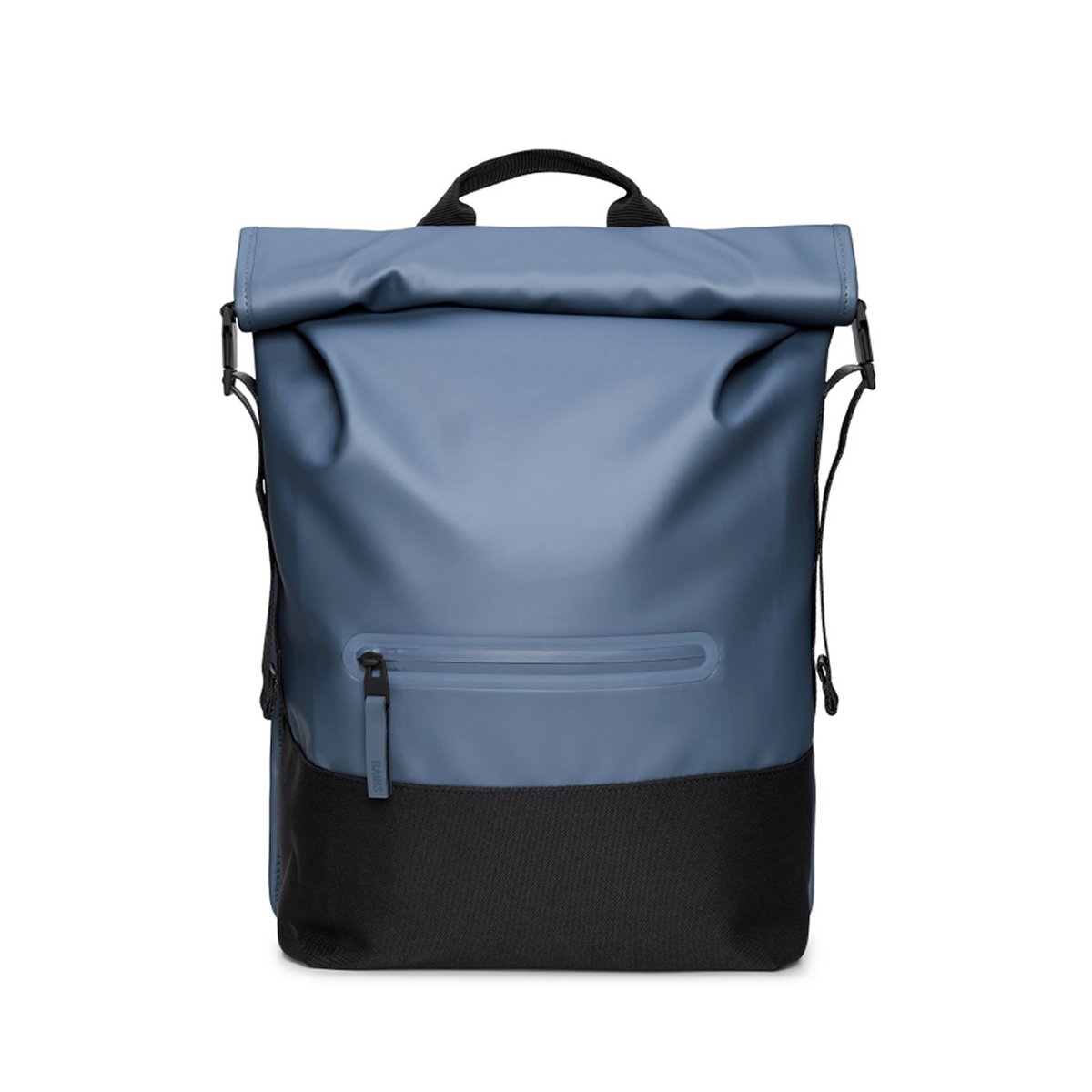 Trail Rolltop Backpack W3, Blau von Rains