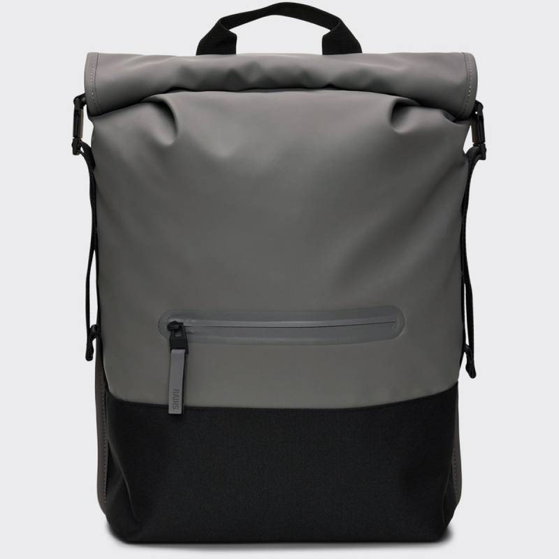 Trail Rolltop Backpack W3, Grau von Rains