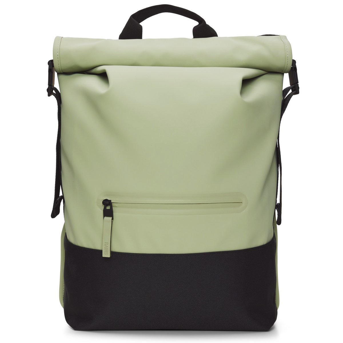 Trail Rolltop Backpack W3, Hellgrün von Rains