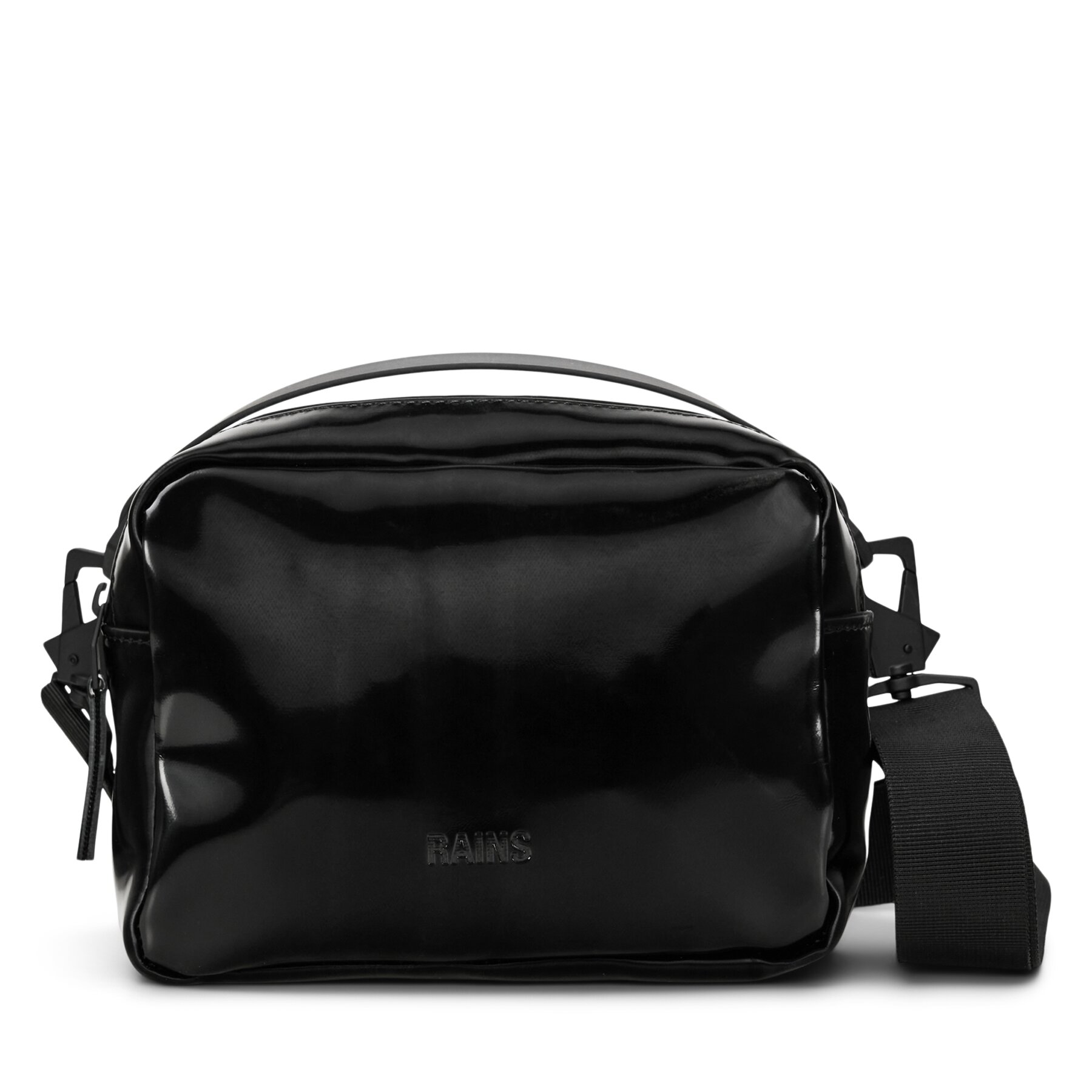 Umhängetasche Rains Box Bag 14100 Schwarz von Rains